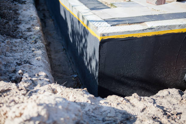 Professional Basement Waterproofing technician working in Monclova, OH